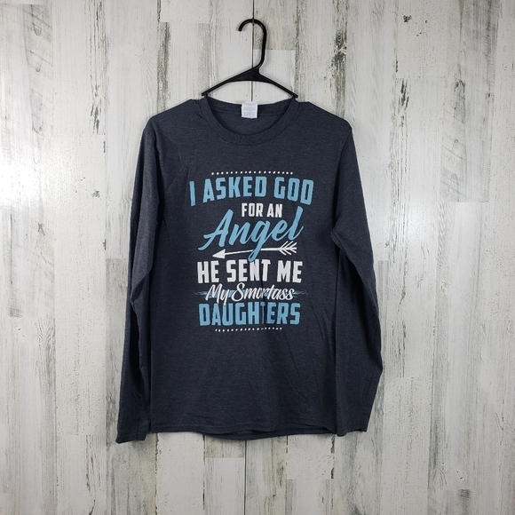 port and company long sleeve graphic t-shirt women's size small - Picture 1 of 10